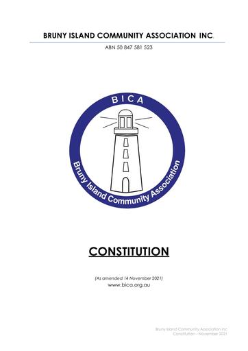BICA Constitution (Nov 2021)